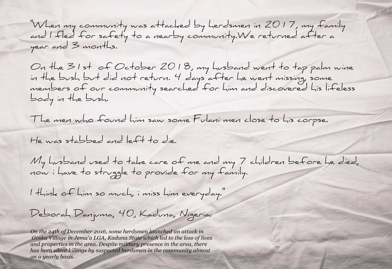 An Abstract Portrayal of Survivors in Nigeria
