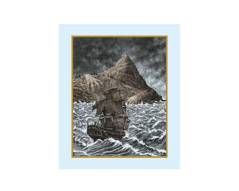 Big Fence / Pitcairn Island by Rhiannon Adam | Blow Up Press