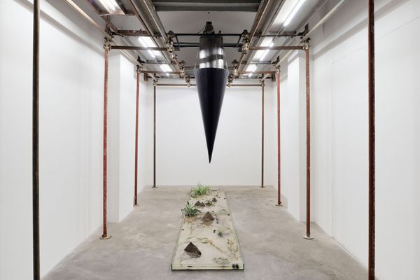 Installation view of Stefano Canto Sotto show - Courtesy of Matèria