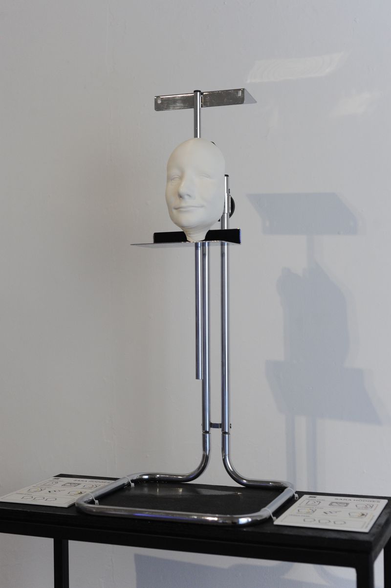 A detail of Marcel Top's exhibition Sara Hodges at PhEST 2022 © Luca Marianaccio