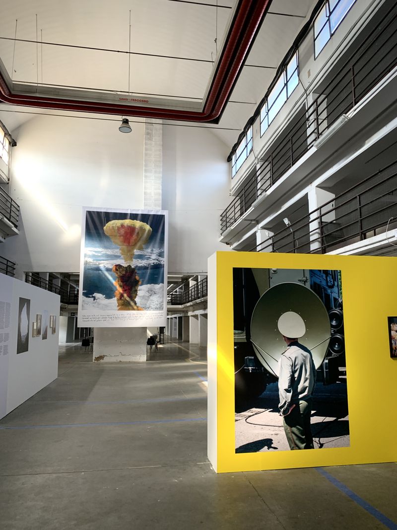 Installation view of Nikita Teryoshin's Nothing Personal and Marcelo Brodsky's Nuke © PhMuseum
