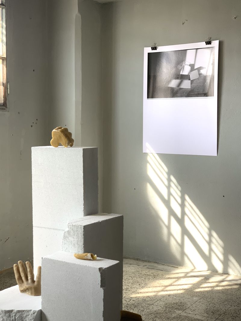 Angelo Vignali's exhibition How To Raise a Hand © PhMuseum
