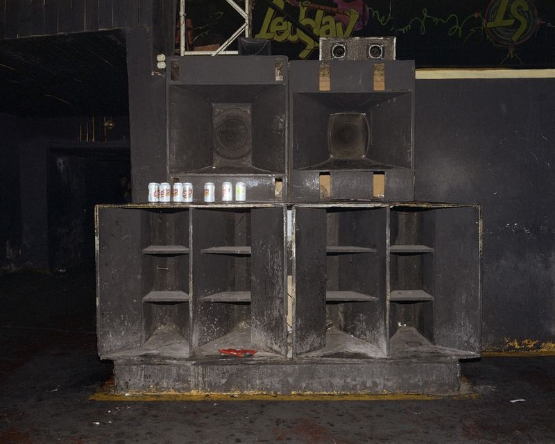 © Jörg Brüggemann - Speakers at the metal discoteque "Led Slay", Sao Paulo, Brazil, November 2010