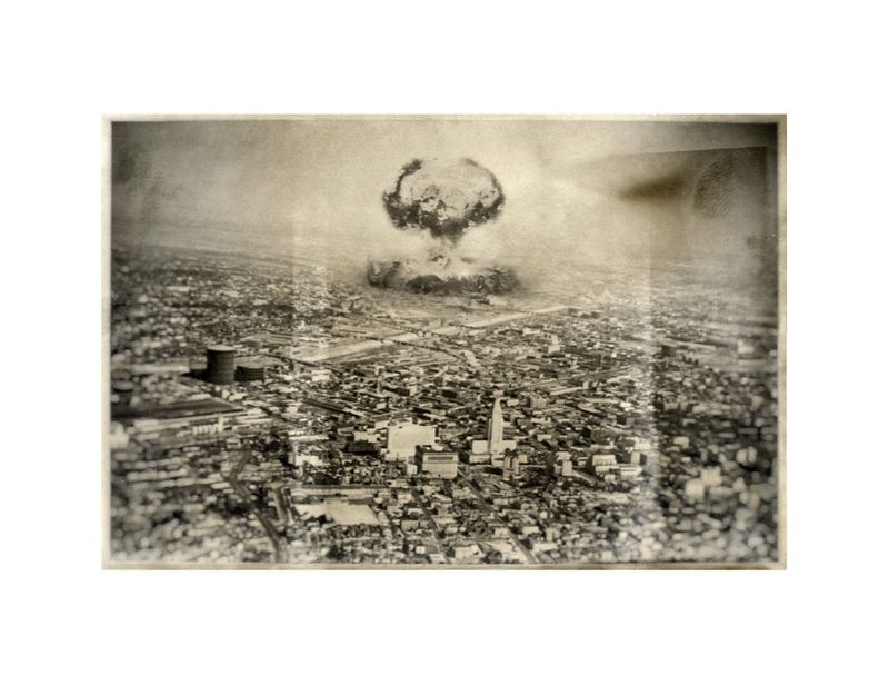 © Peter Leighton - From the series, Man Lives Through Plutonium Blast