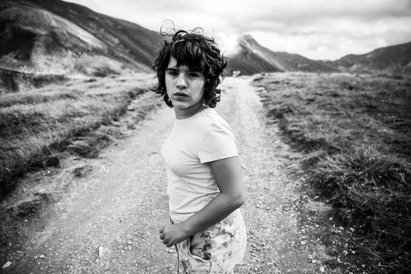 © BARBARA ZANON - Rifugio del Fargno, Ussita, Macerata,Italy- August 2016: Luisa, portrait.