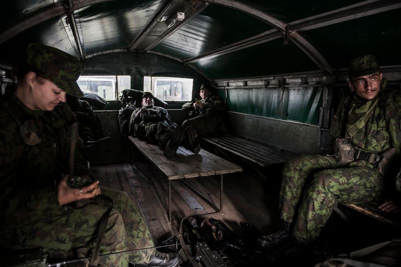 © Mattia Vacca - Image from the How to act in extreme situations or instances of war photography project