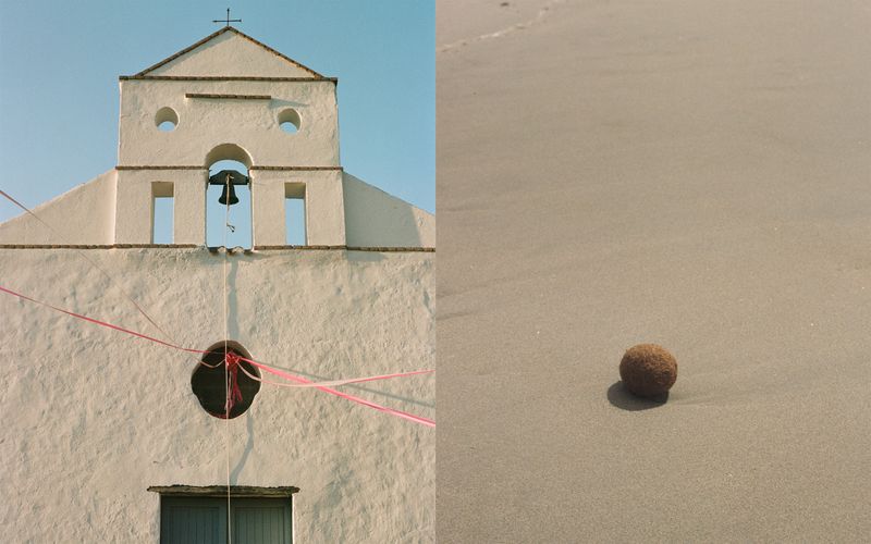 © Giorgia Dal Molin - The Facade of San Pietro in Golgo - Egagropilo, a combination of algae and plant fibers