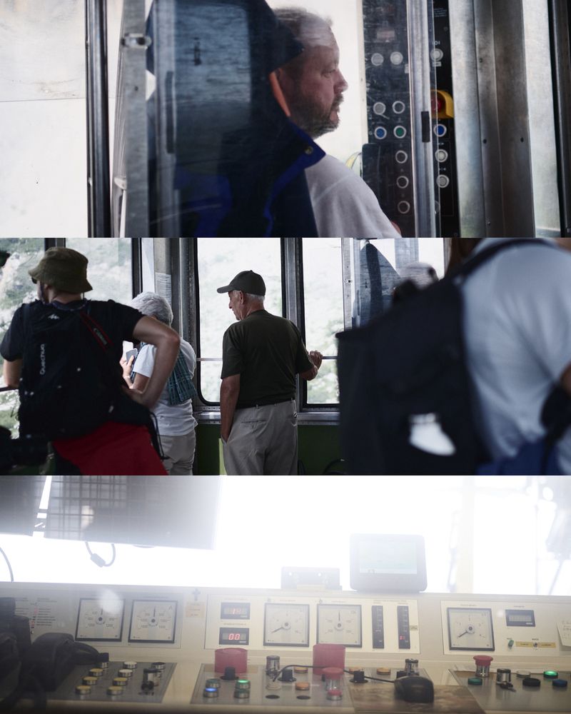 © Giorgia Dal Molin - 1/2: interiors of the cable car_3: interior of the control cabin