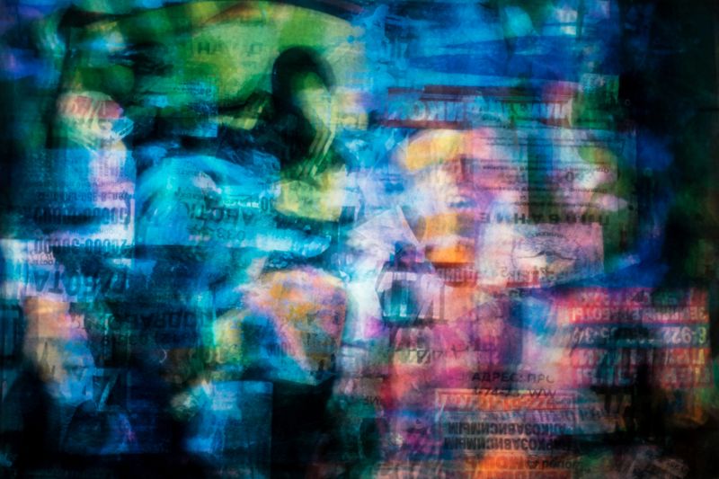 © Natasha Podunova - ©2017, digital image, from the cyclus "vitrage"