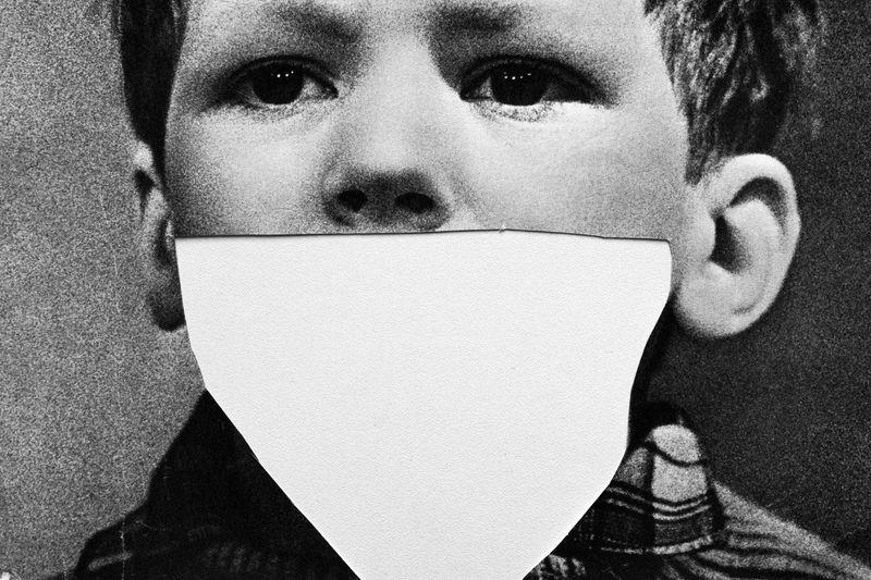 Boy without a mouth, from the book Everybody Dance!