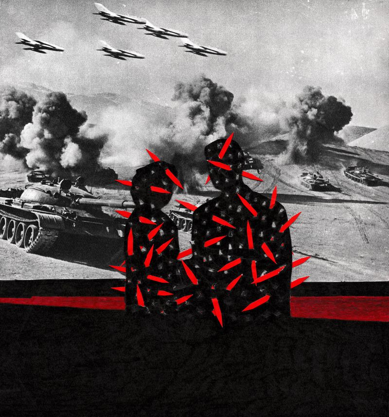 Lovers, from the series Čyrvony Les, 2022