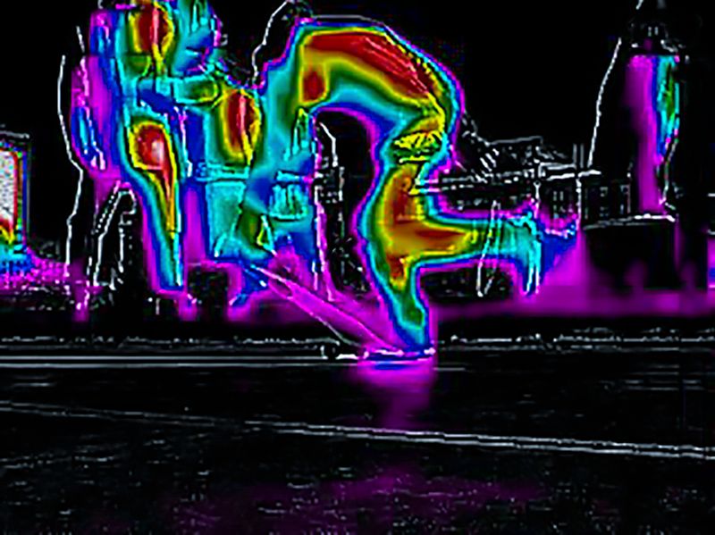 © ROGER GRASAS - Skater in the center of Novosibirsk