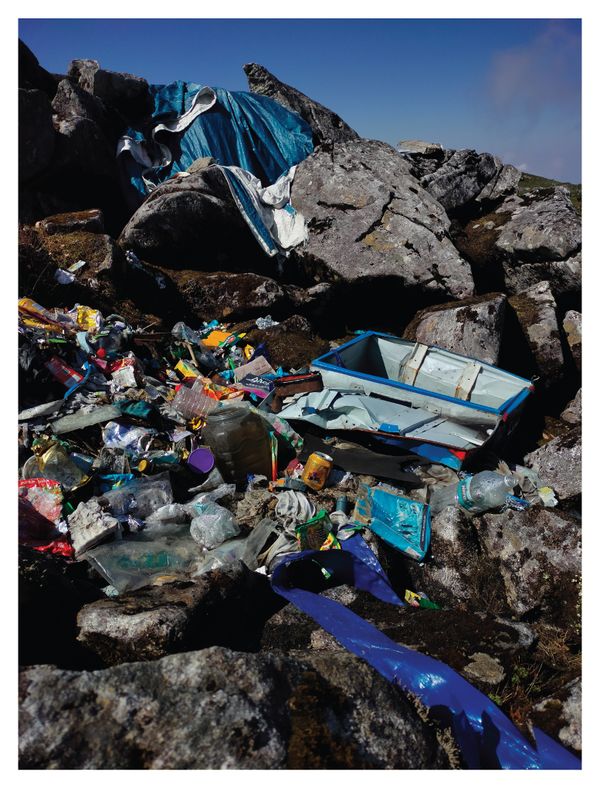 © Harry Oliver - Waste in nature II (@ 4500m)Part of the waste dump I will be returning to collect and document the process of in March.