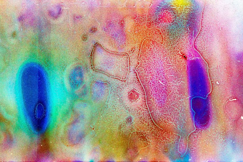 © Daura Campos - Once Upon a Pink Moon (IV), Daura Campos, souped 35mm film, variable sizes, 2022