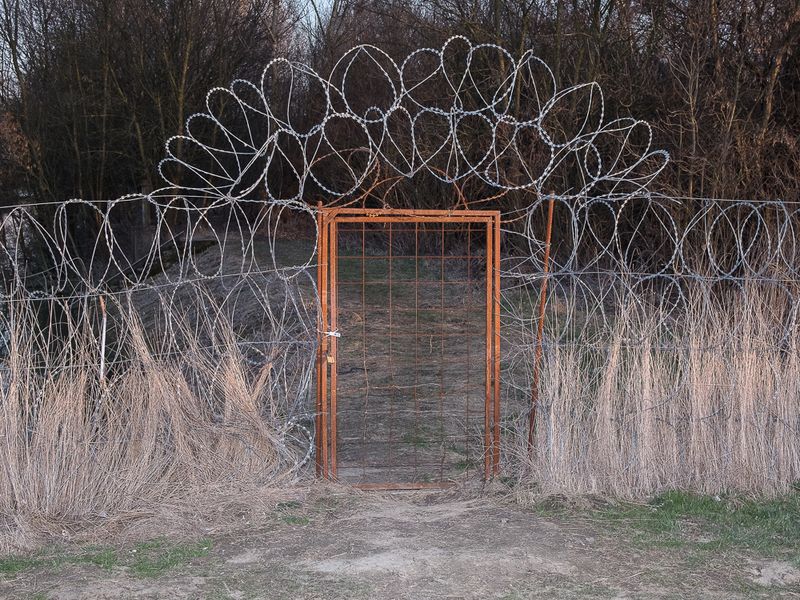 © Michal Adamski - The Hungarian-Serbian border near Röszke.