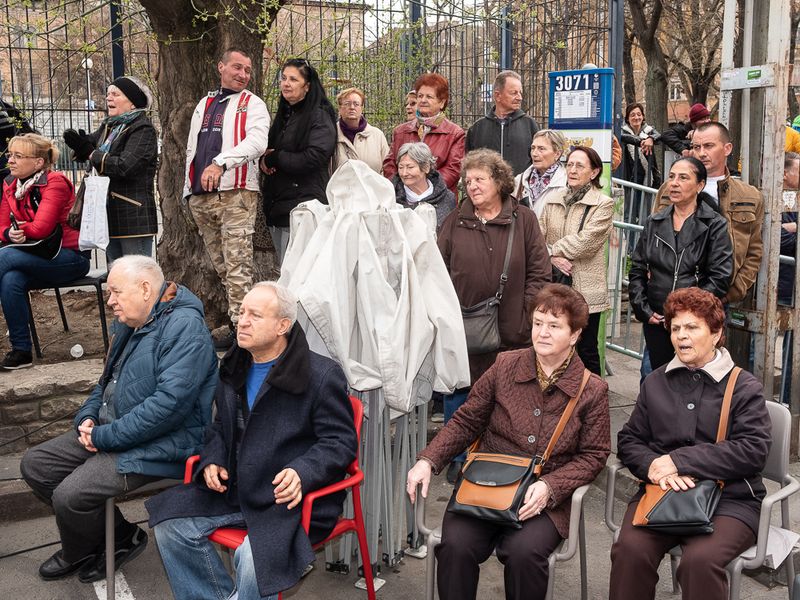 © Michal Adamski - Budapest. A picnic organized by the ruling party before the parliamentary elections.