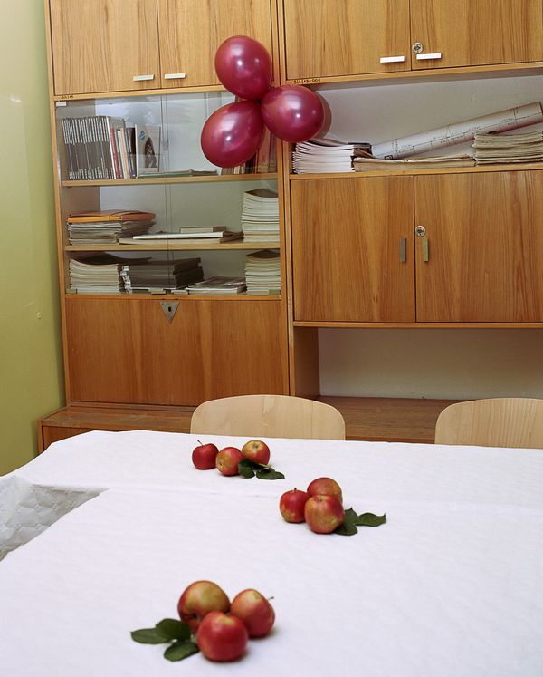 © Michal Adamski - Hall prepared for school reunion to celebrate the 240 anniversary of the high school in Trzemeszno.