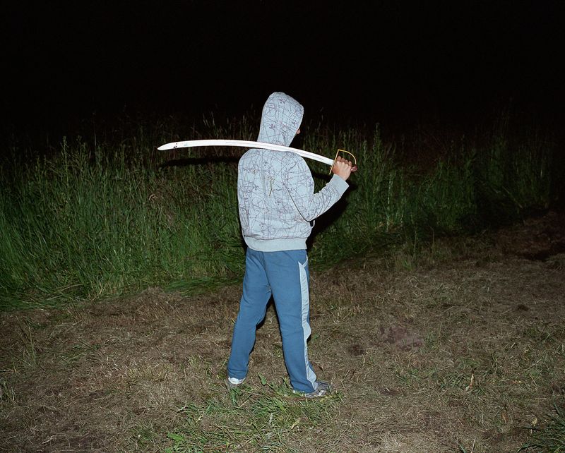 © Michal Adamski - Resident of Murowana Goslina during rehearsals for the historical theater performance which was organized by mayor of town.