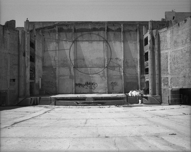 © yvonne venegas - Cine Bujazan, 2021 Digitized 6x7 Negative