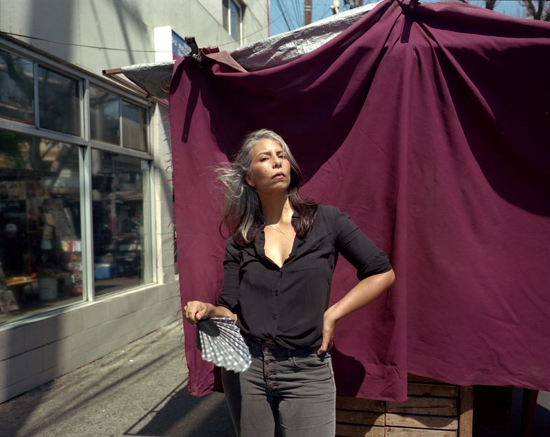 © yvonne venegas - Azzul, 2022 Digitized 6x7 Negative