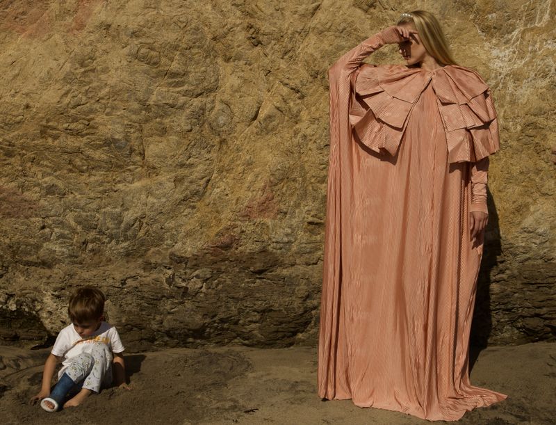 © Nwando Ebeledike - This photo was taken in Malibu, California and is a photo of a mother and her son