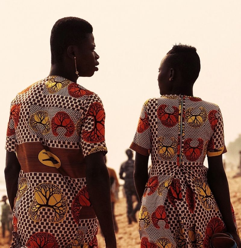 © Nwando Ebeledike - This photo was taken in Porto Novo, Benin Republic and is a photo of two lovers