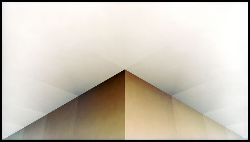 © Austin Irving - His Minecraft, No. 17, 2023 - 4×5 Color Negative – Archival Lightjet Print on Dibond - 50×84 in