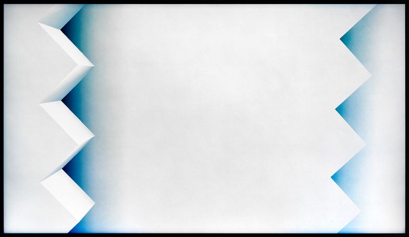 © Austin Irving - His Minecraft, No. 18, 2023 - 4×5 Color Negative – Archival Lightjet Print on Dibond - 50×84 in