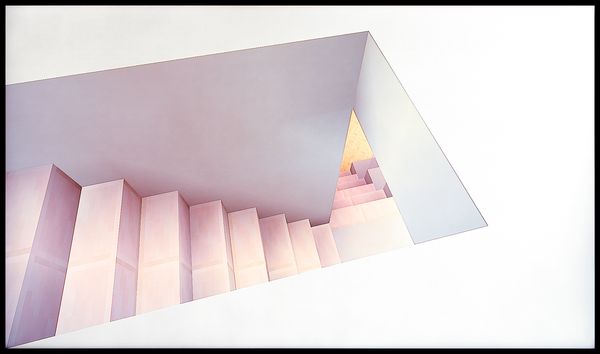 © Austin Irving - His Minecraft, No. 3, 2023 - 4×5 Color Negative – Archival Lightjet Print on Dibond - 50×84 in