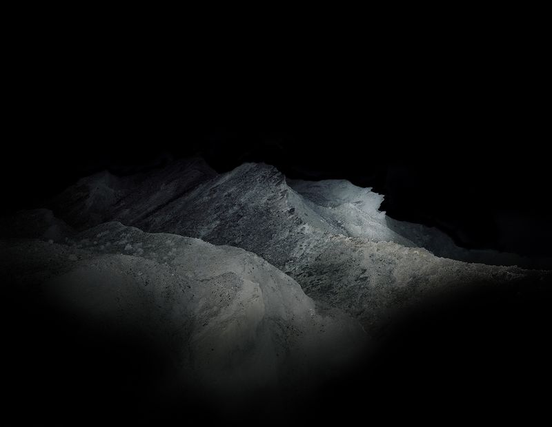 © Austin Irving - Rainbow Basin Natural Area No. 3 - 4×5 Color Negative – Archival Lightjet Print on Dibond