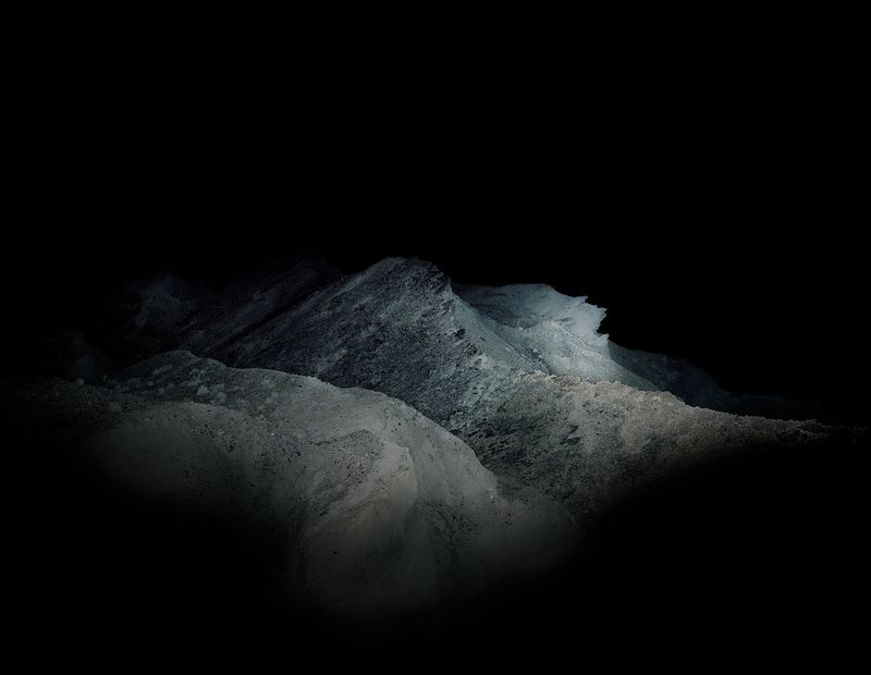 © Austin Irving - Rainbow Basin Natural Area No. 3 - 4×5 Color Negative – Archival Lightjet Print on Dibond