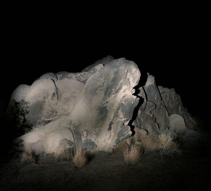 © Austin Irving - Joshua Tree National Park No. 4 - 4×5 Color Negative – Archival Lightjet Print on Dibond