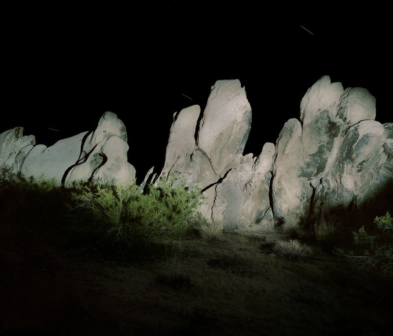 © Austin Irving - Joshua Tree National Park No. 3 - 4×5 Color Negative – Archival Lightjet Print on Dibond