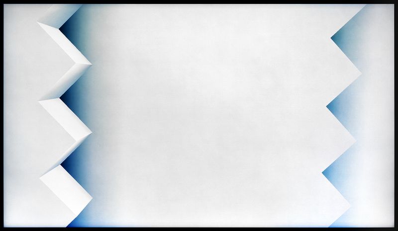 © Austin Irving - His Minecraft, No. 18, 2023 - 4×5 Color Negative – Archival Lightjet Print on Dibond - 50×84 in