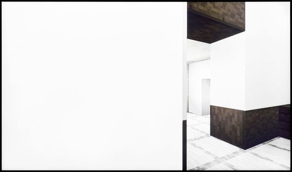 © Austin Irving - His Minecraft, No. 1, 2022 - 4×5 Color Negative – Archival Lightjet Print on Dibond - 50×84 in