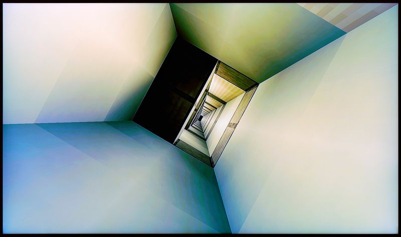 © Austin Irving - His Minecraft, No. 2, 2022 - 4×5 Color Negative – Archival Lightjet Print on Dibond - 50×84 in