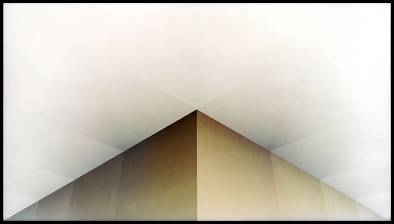 © Austin Irving - His Minecraft, No. 17, 2023 - 4×5 Color Negative – Archival Lightjet Print on Dibond - 50×84 in