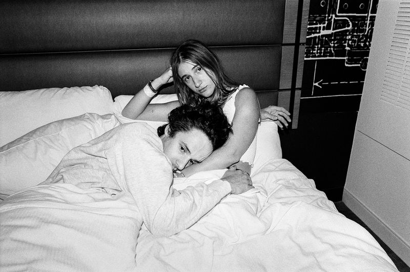 © Ian Ritter - Will and Kolby in a Hotel Bed, May