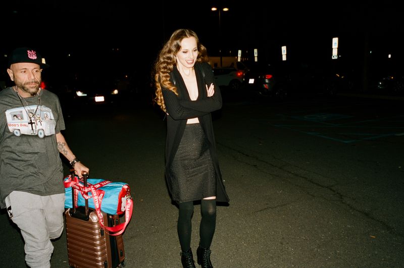 © Elizabeth Waterman - Jillian Janson exiting the Exxxotica tradeshow in New Jersey, 2021.