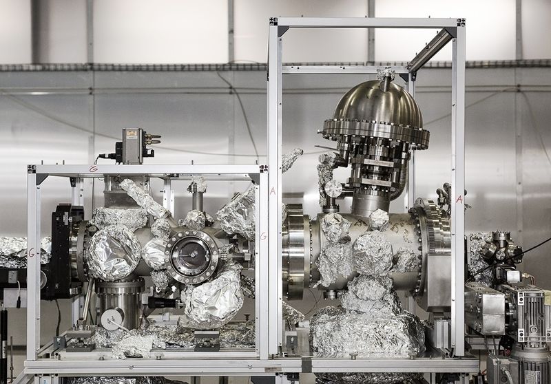 © Kevin Fuchs - Experiment with aluminium foil BESSY II