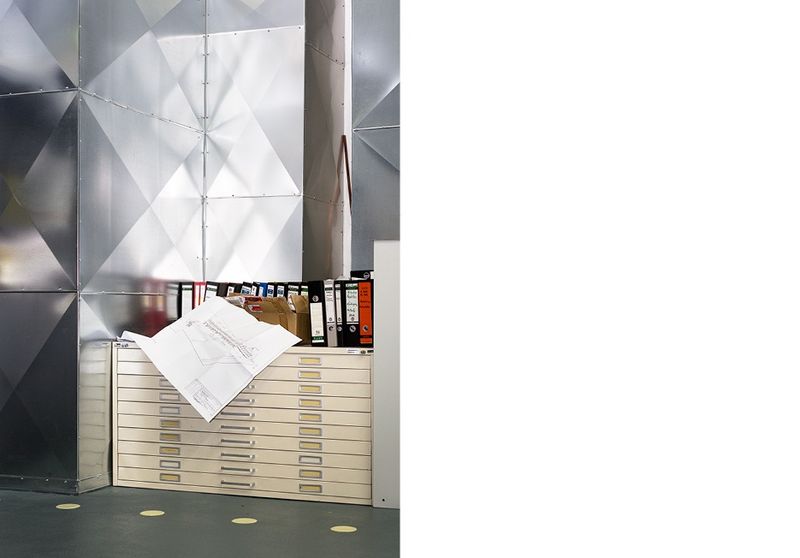 © Kevin Fuchs - File cabinet and construction plan Neutron Guide Hall II, BER II