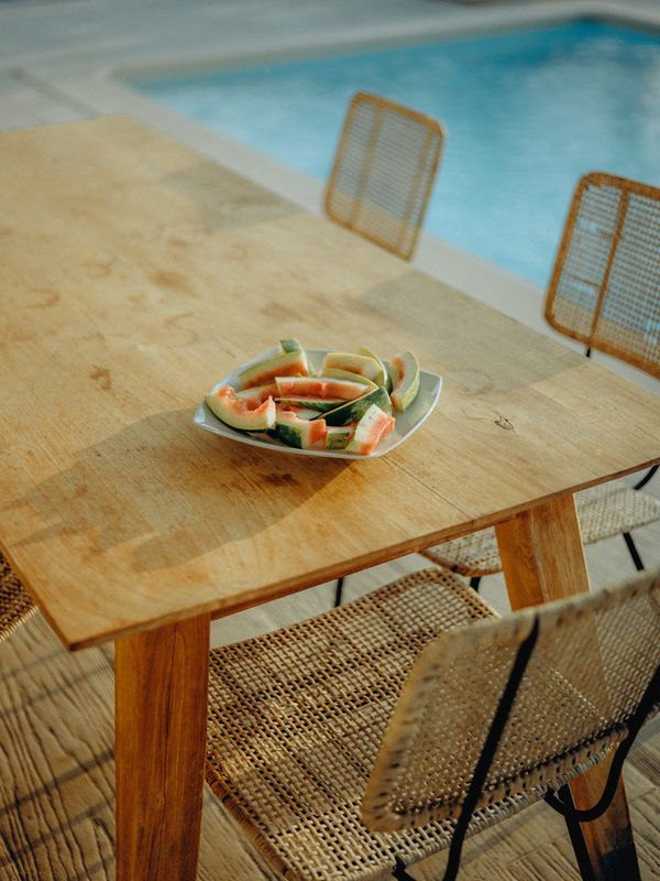 © Nikola Saev - Watermelon left on the table