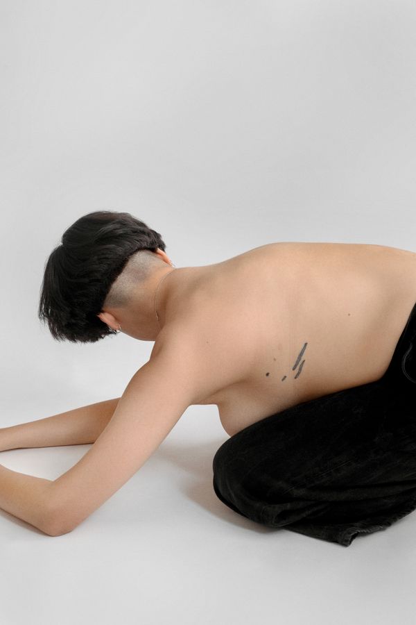 © Roxana Rios - FIGURE, FORM excerpt from sequence from HANAKO, one of over 20 participants,  2020 ongoing