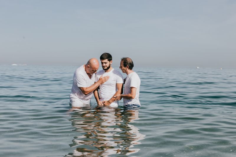 © Almendra Fantilli - Baptism of immigrants at Renacer Church, Fuengirola, Spain, 2022.