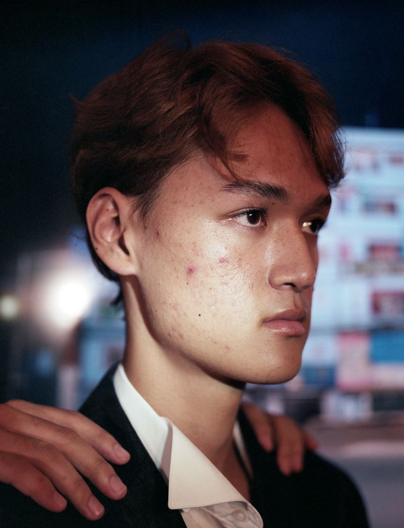 © Arhant Shrestha - A portrait of imagined paternal support, another "self-portrait" of one of my friends.