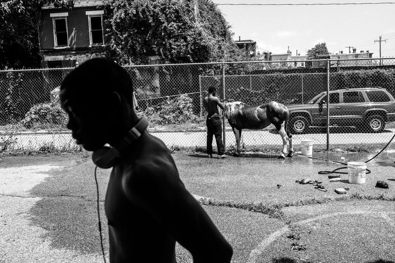 © Charles Mostoller - Image from the Philadelphia's Concrete Cowboys photography project