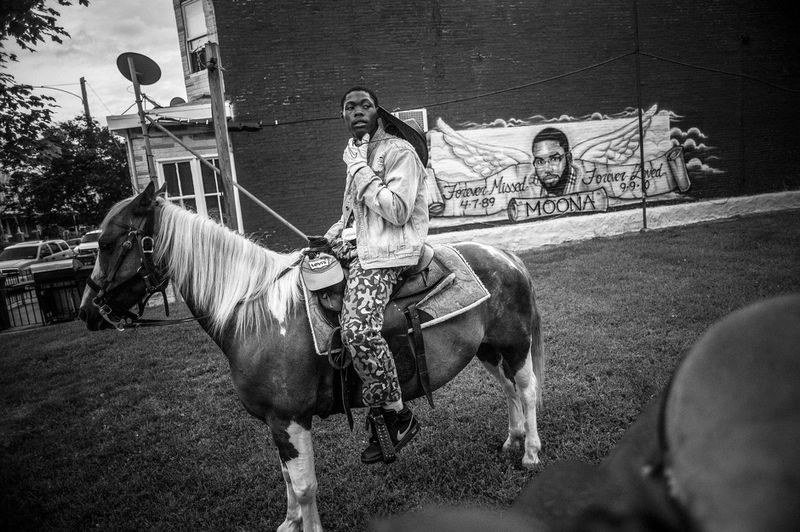 © Charles Mostoller - Image from the Philadelphia's Concrete Cowboys photography project