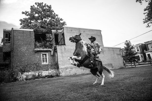 © Charles Mostoller - Image from the Philadelphia's Concrete Cowboys photography project