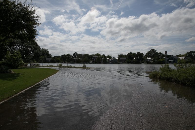 © Angela Ramsey - Sunny day flooding is a common occurrence in Norfolk, VA.