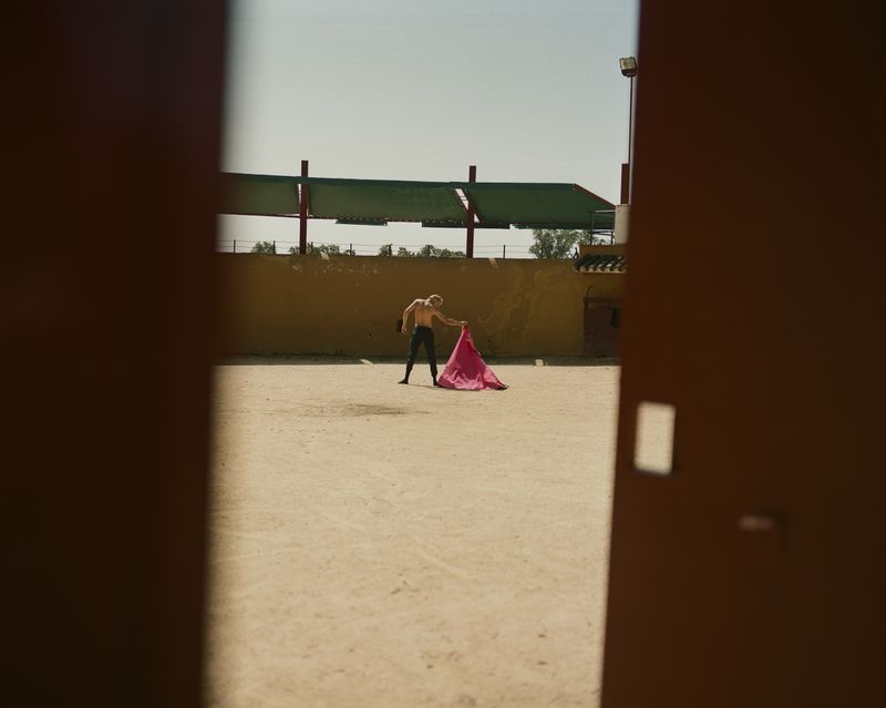 © Sophie Ebrard - Capote work, Tienta de toros